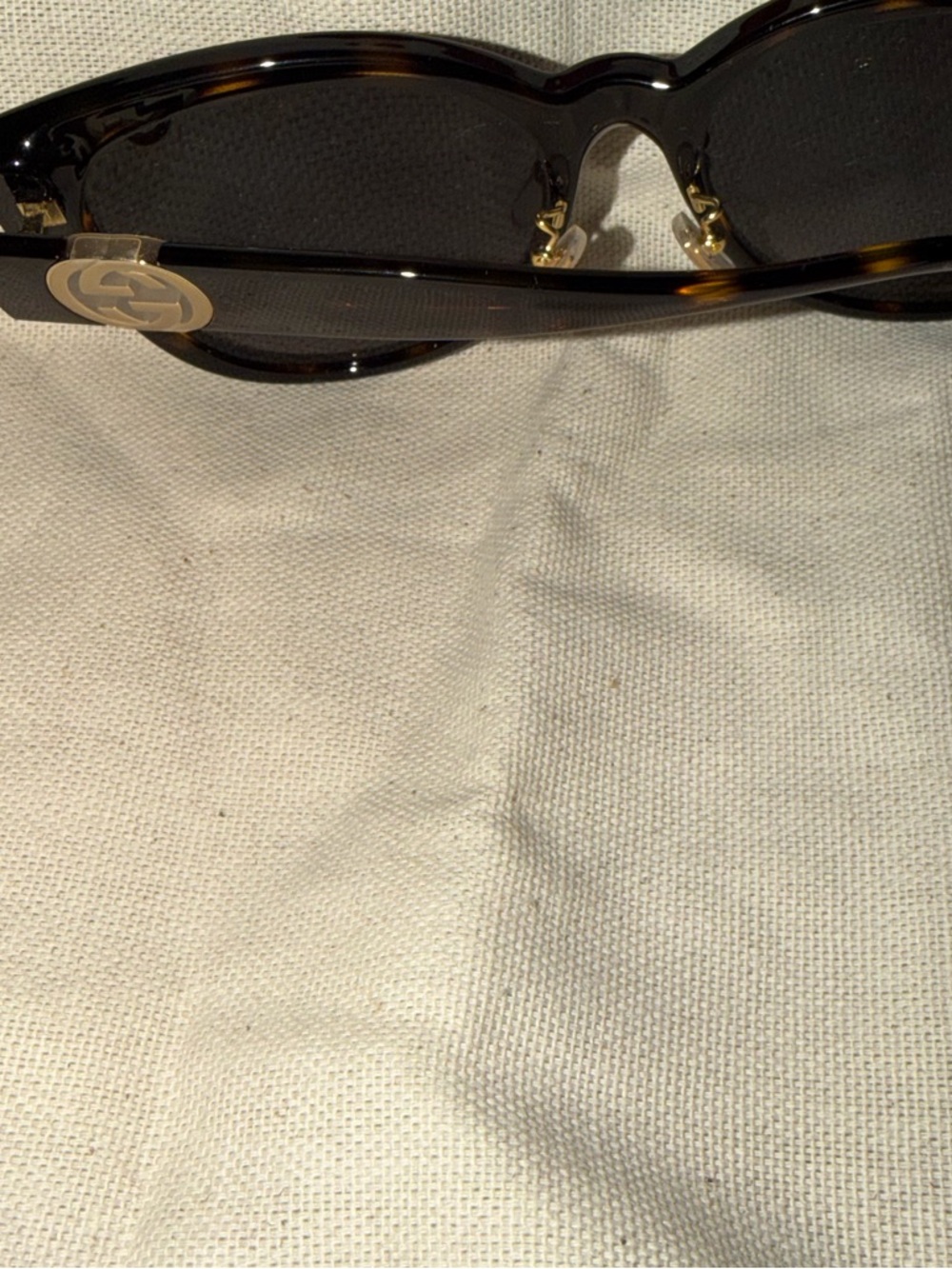 Gucci Brown Gradient Square Women's Sunglasses - Picture 4 of 5